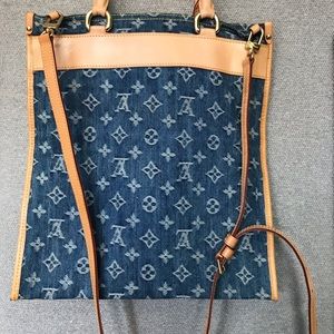 Louis Vuitton Sac Plat Limited Denim sac